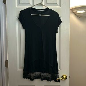 Rue 21 Short sleeve black top